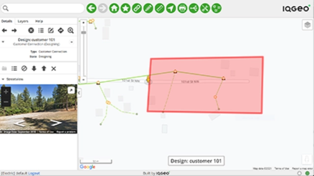 Integration between IQGeo and Comsof
